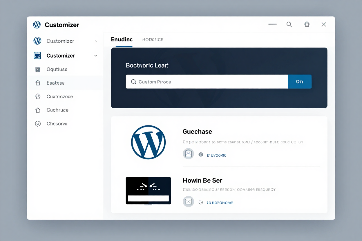 WordPress 主题定制